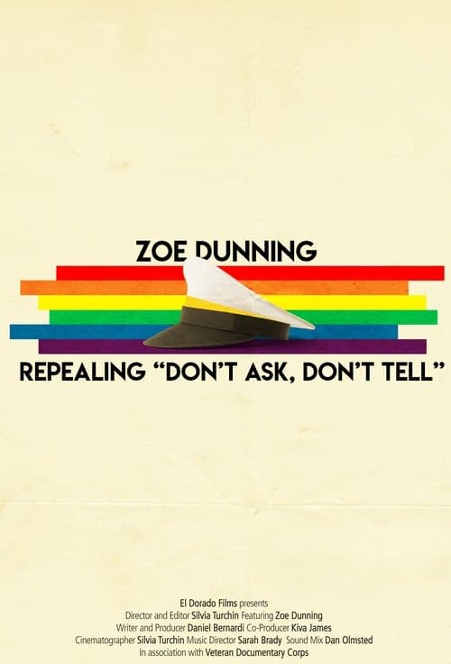 Zoe Dunning: Repealing "Don't Ask, Don't Tell" poster