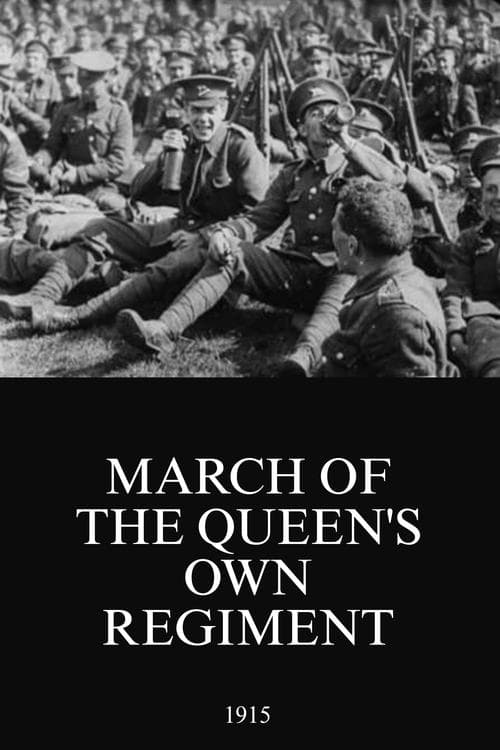 March of the Queen’s Own Regiment poster