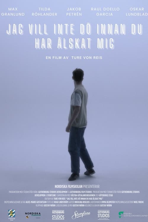 Jag vill inte dö innan du har älskat mig movie poster